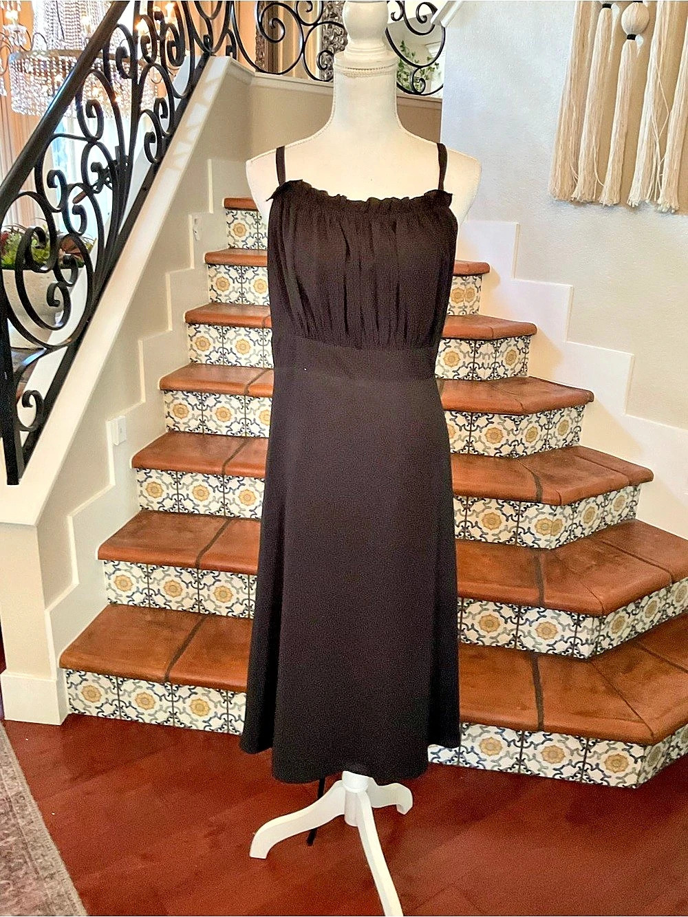 Forever 21 Black Maxi Dress Size XS Like New